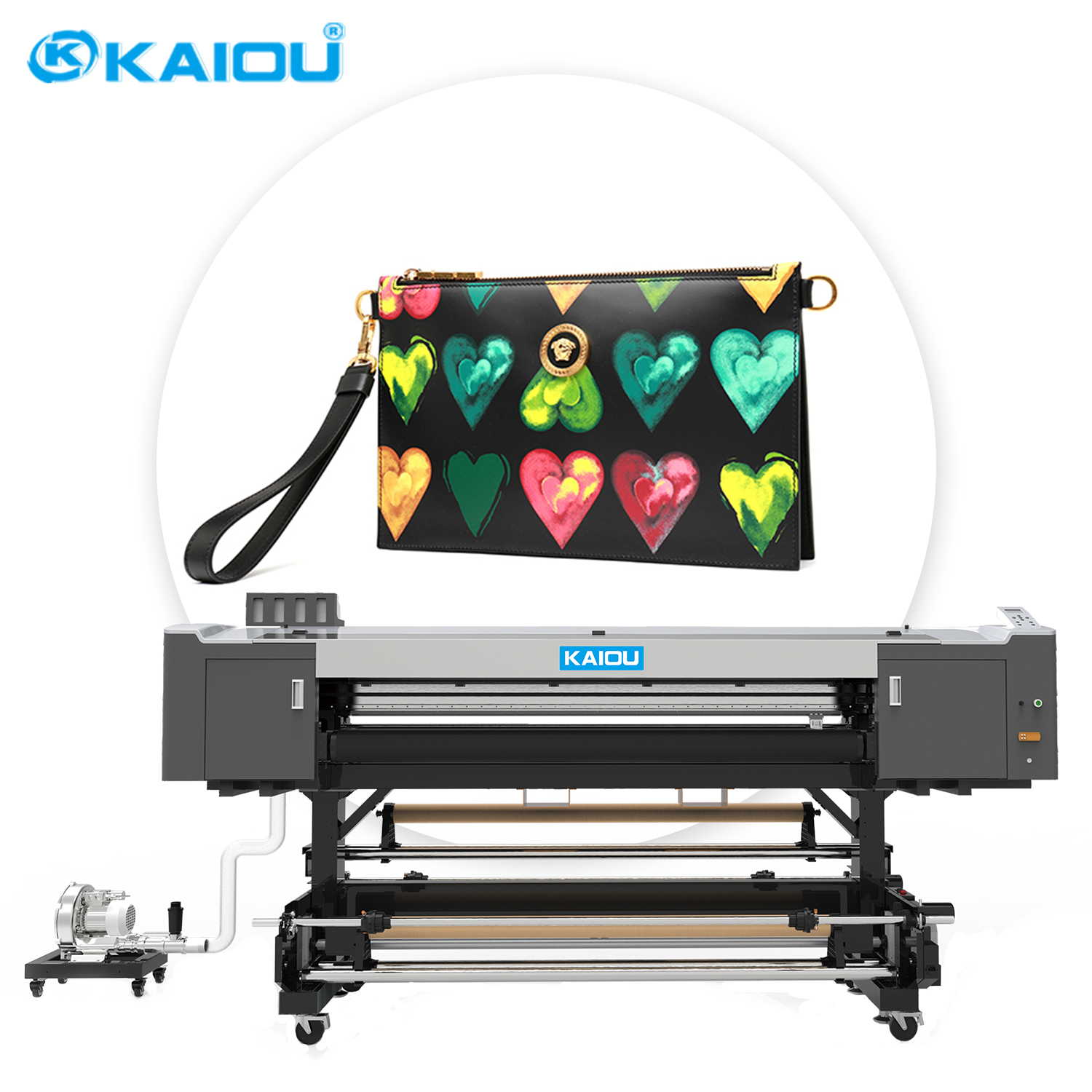 kommerzieller Großformat-Rolle-zu-Rolle-UV-Drucker