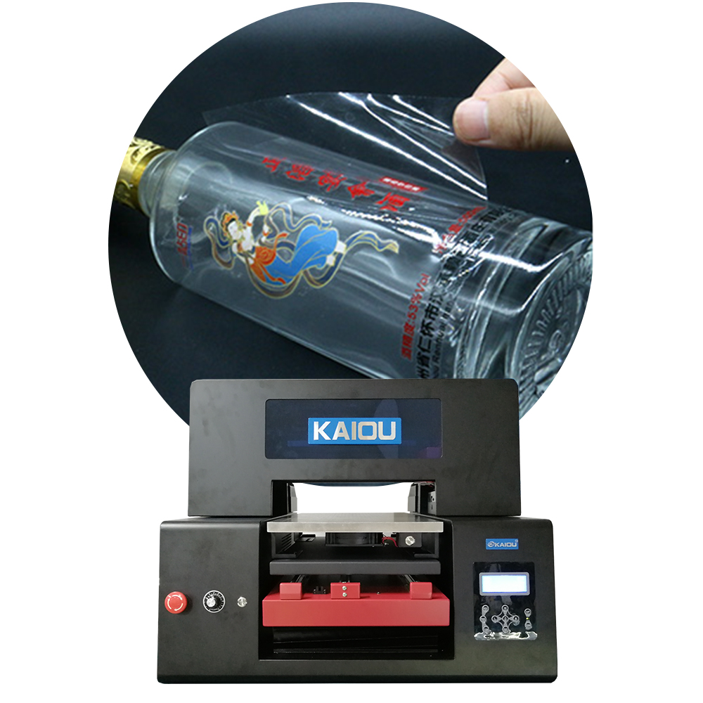 UV-DTF-Drucker 2 * xp600 Druckkopf UV-Flachbettdrucker Kristall-Logo-Druck